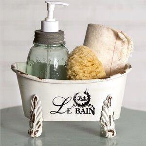 Le Bain Mini Clawfoot Tub Bin